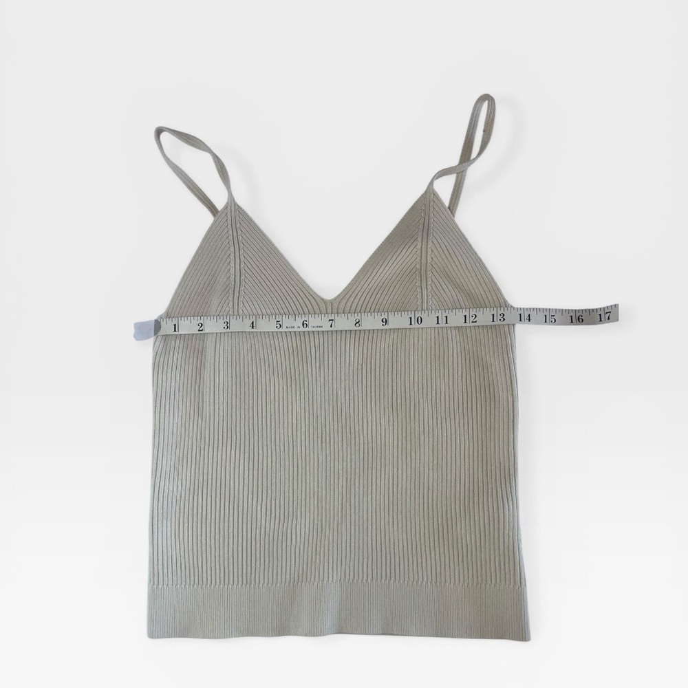 Gap Cream Ribbed Tank Top - Picture 7 of 9